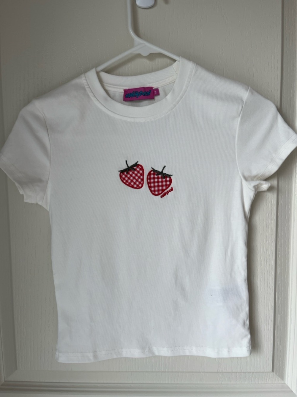 NWOT Never Worn Edikted So Sweet Baby T-Shirt - Picture 5 of 7